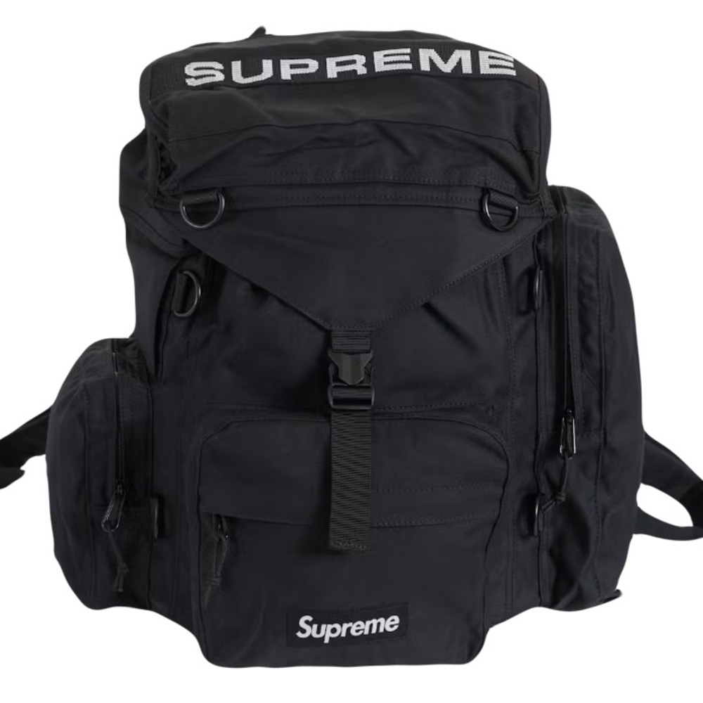 Supreme SS23 Military Field Black Backpack